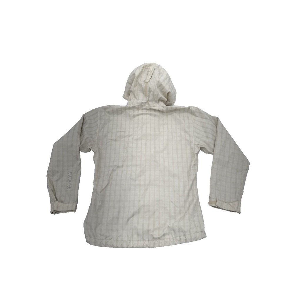 Helly Hansen Women's‎ Small Ivory stripes Windbreaker Rain Jacket Helly TECH - Picture 2 of 16